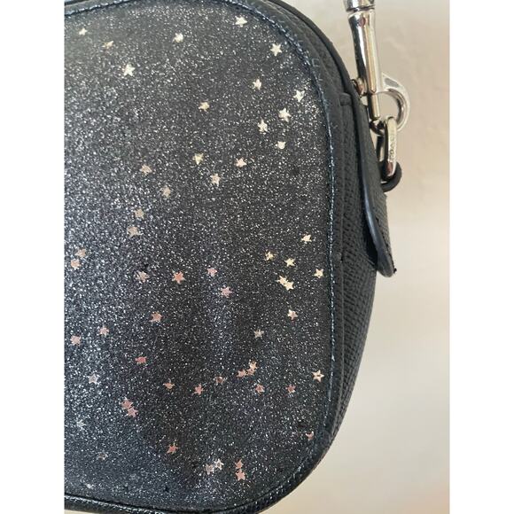 Coach Isla Chain Crossbody Purse Star Glitter F37748 Festival Concert Event Punk - Picture 4 of 15